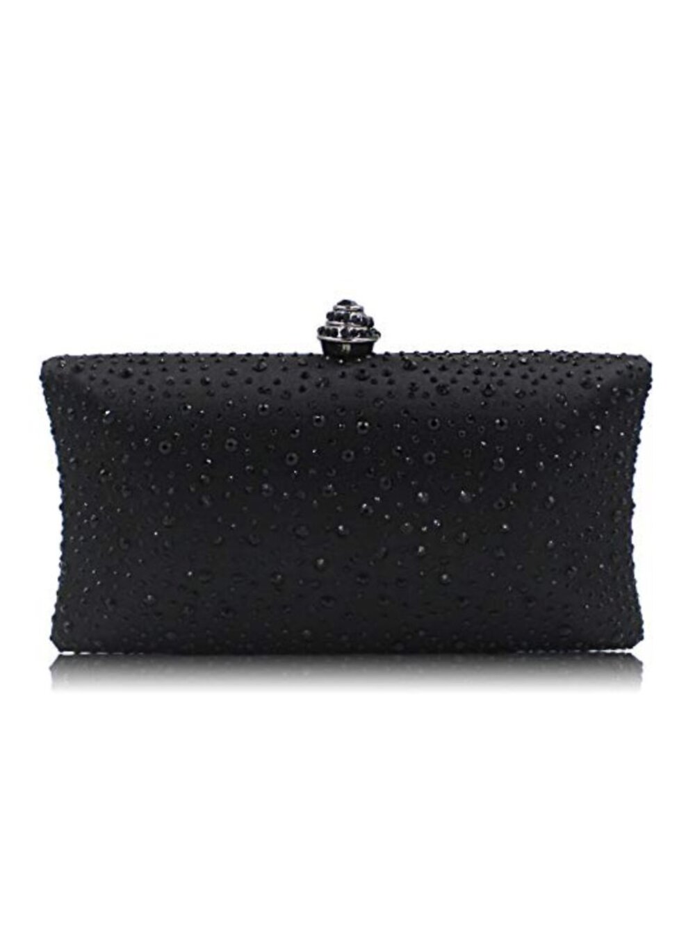 Rhinestone Evening Clutch Wedding Party Handbag with Chain Strap